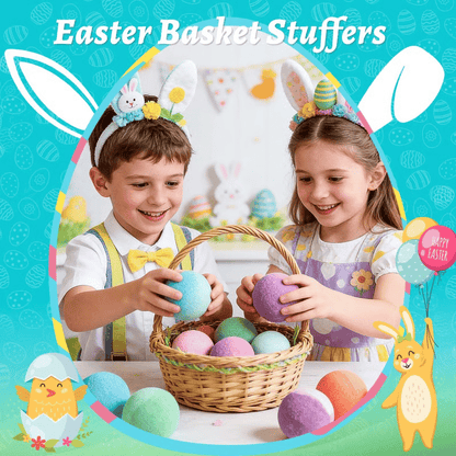 SurpriseHatch™ Bath Bombs – 6/12/18 Pack with Surprise for Kids