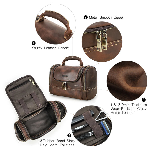 Classic Leather Travel Kit